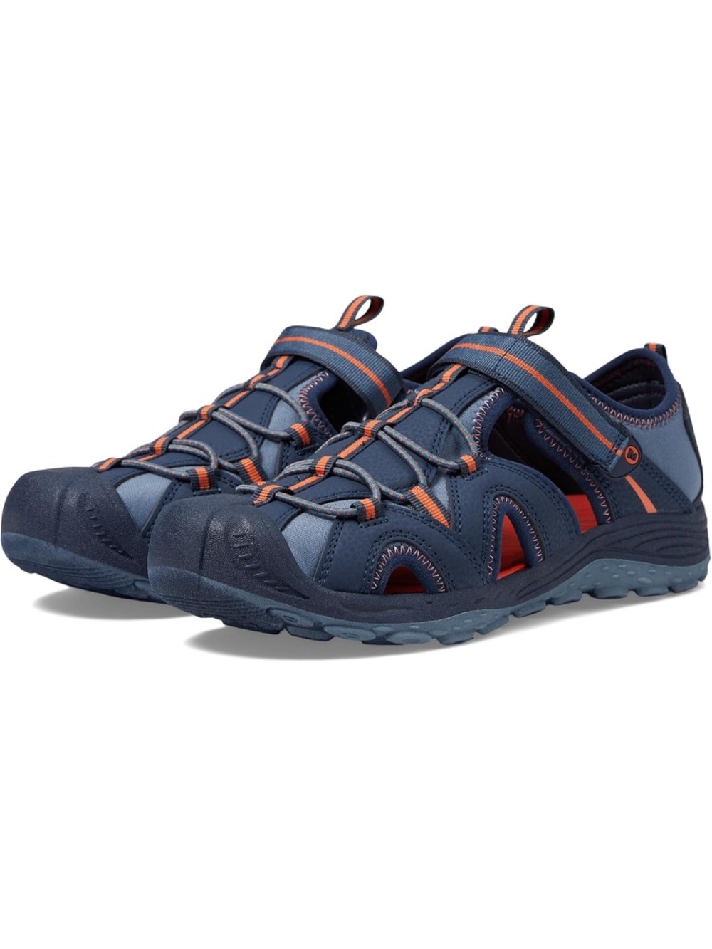 NWOT Merrell Kids Hydro 2 Water Shoes in Navy/Orange